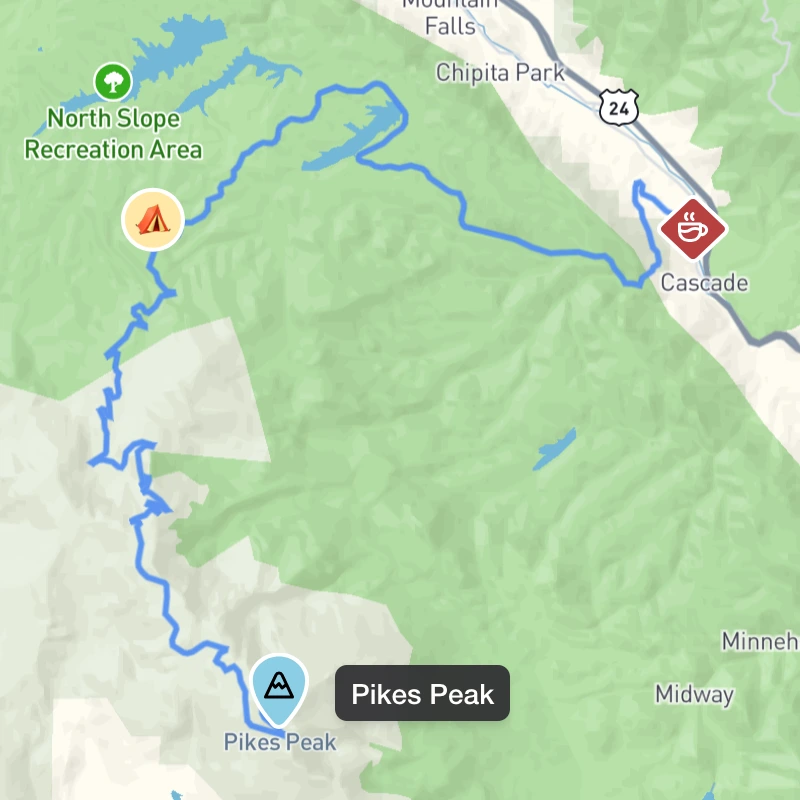 A selection of customized Plot Along waypoint markers in different shapes, colors, icons and emoji.